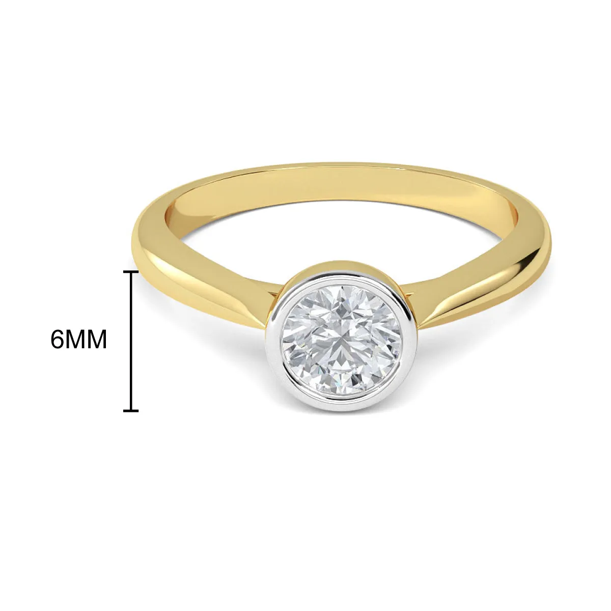 0.50 CT Nuray Solitaire Ring