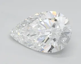 1.58 Carat Pear Lab Grown Diamond