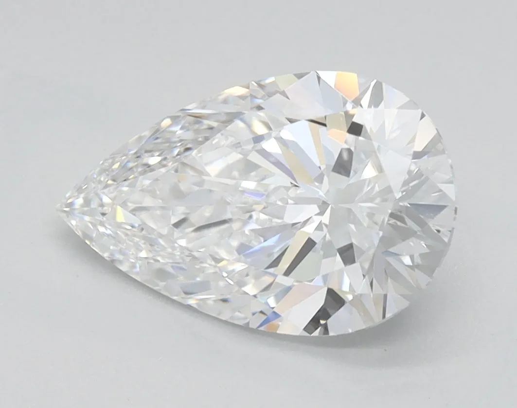 1.58 Carat Pear Lab Grown Diamond