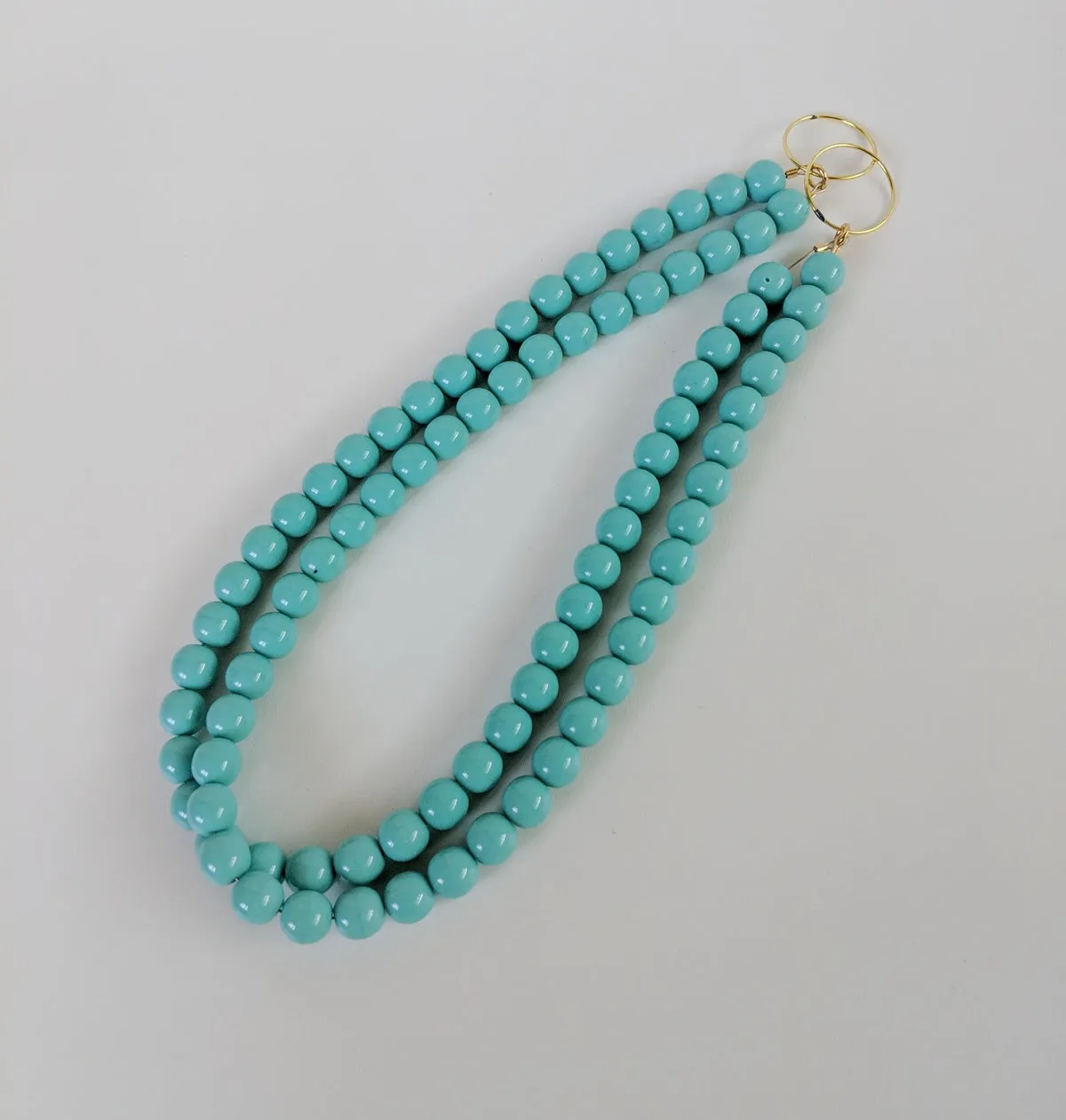 18th Century Turquoise Blue Choker Necklace