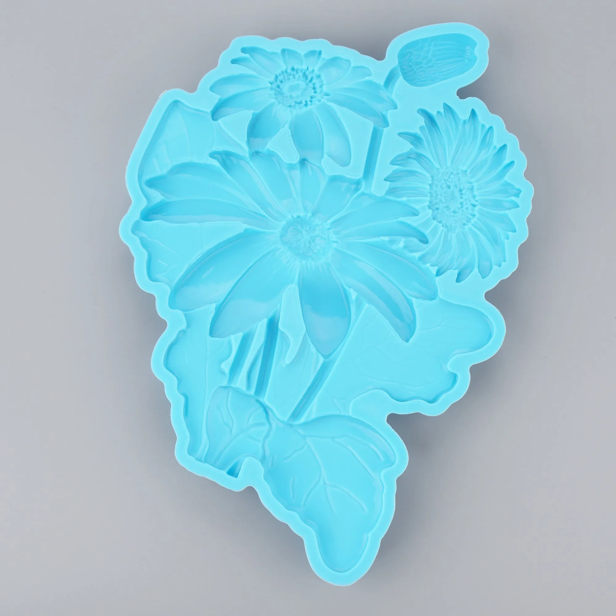 1PC Silicone Sunflower Mold for resin, Living room decoration mold, hanging decoration mold 10411050