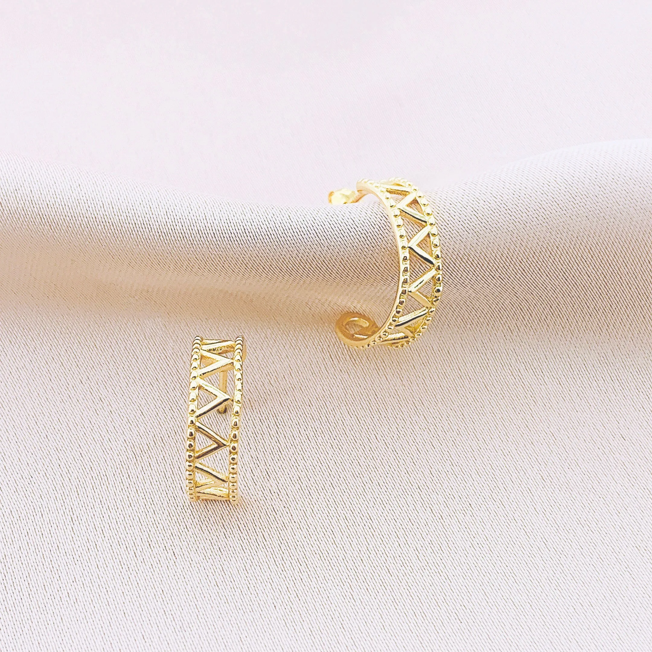 925 Silver Hoop Earring