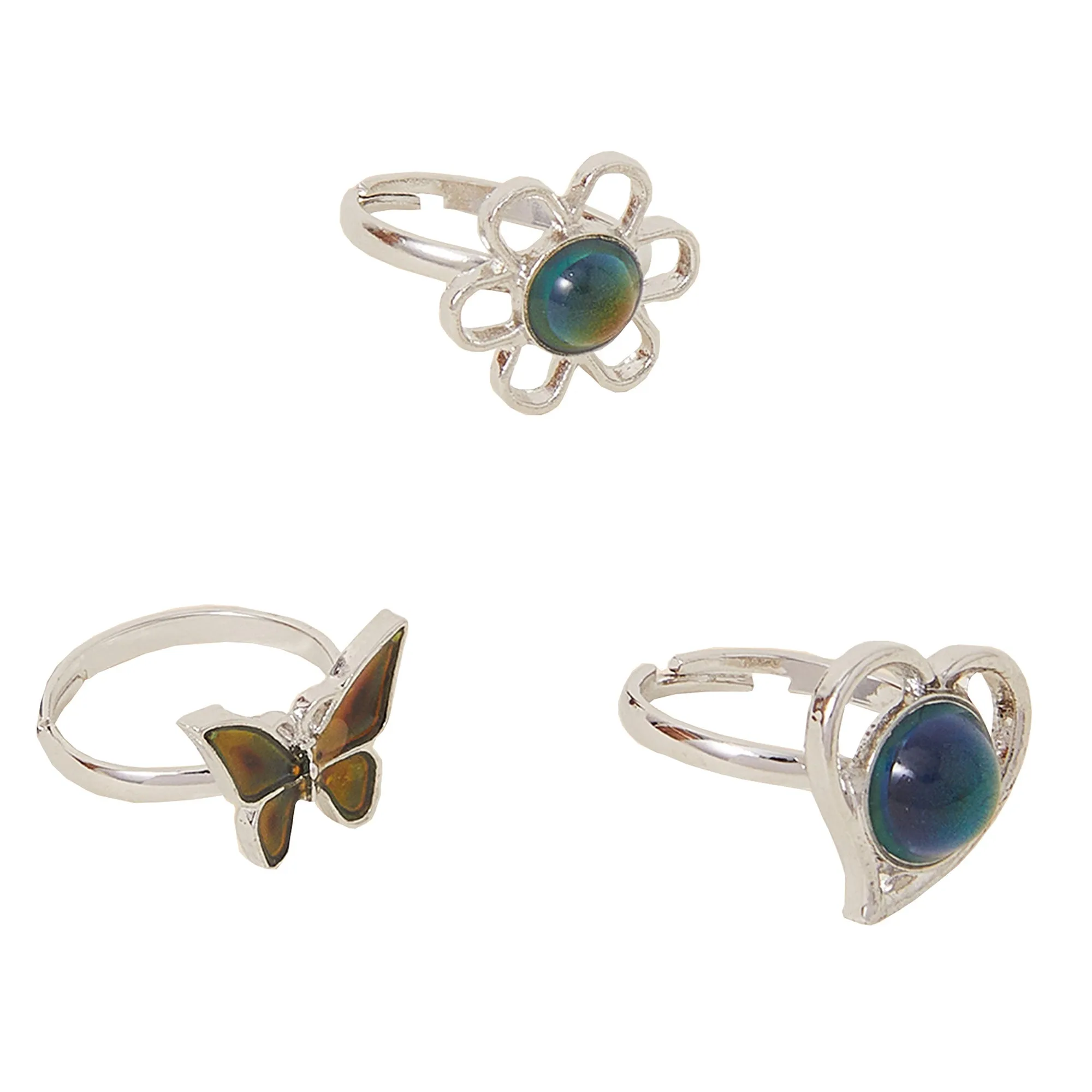 Accessorize London Girl's 3 X Mood Ring