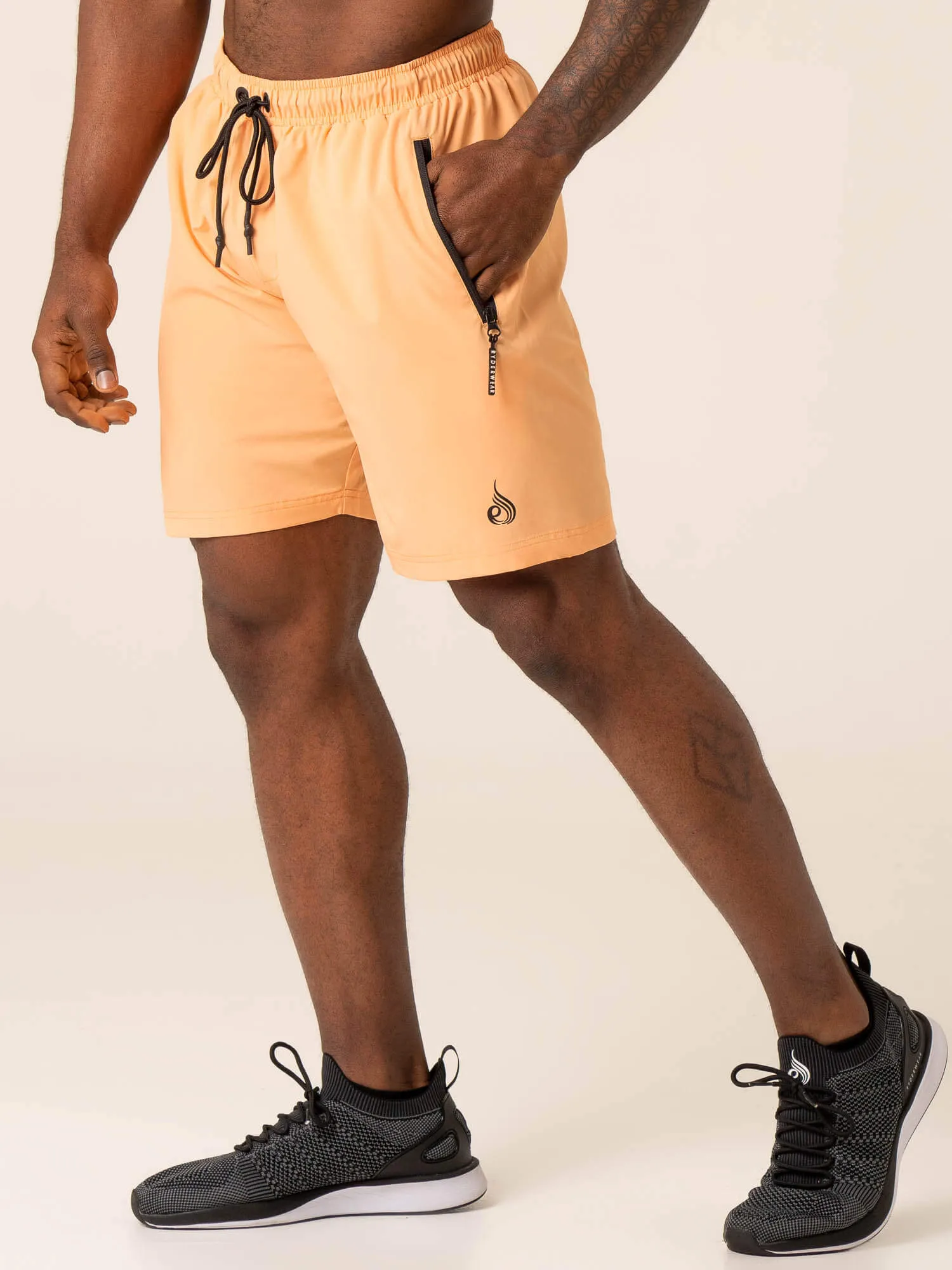 Adapt Training Short - Orange Sherbet