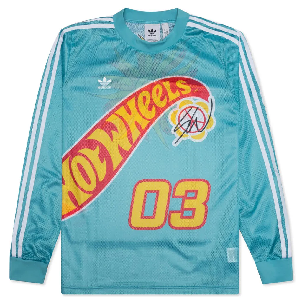 Adidas x Sean Wotherspoon x Hot Wheels Mesh L/S Tee - Minton