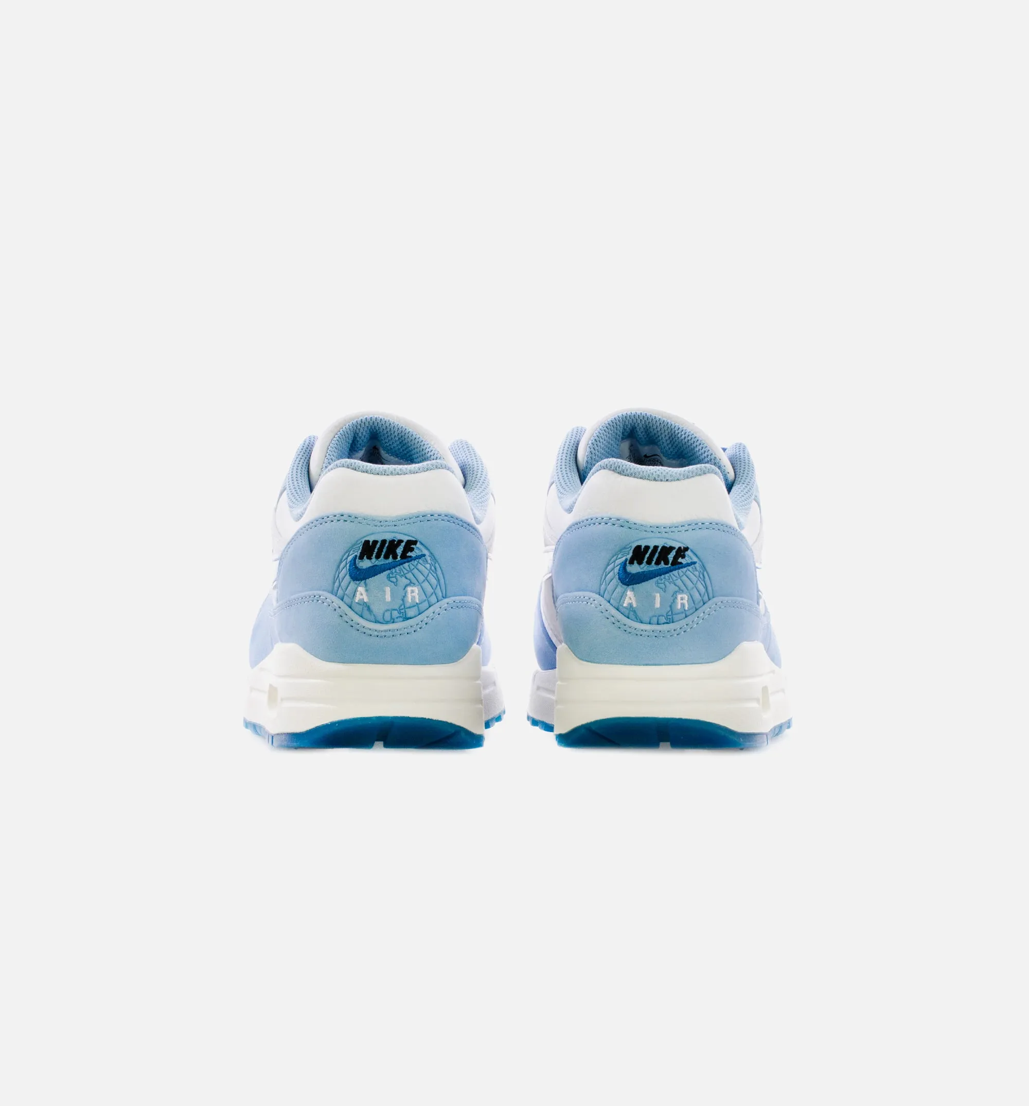 Air Max 1 Blueprint Mens Lifestyle Shoe - White/Dark Marina Blue/Dutch Blue Limit One Per Customer