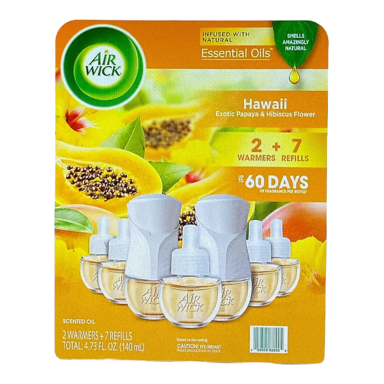 Air Wick Scented Oil Air Freshener Kit, Hawaii (2 Warmers   7 Refills)