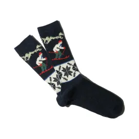 ANONYMOUSISM JAPAN Ski Socks - Navy