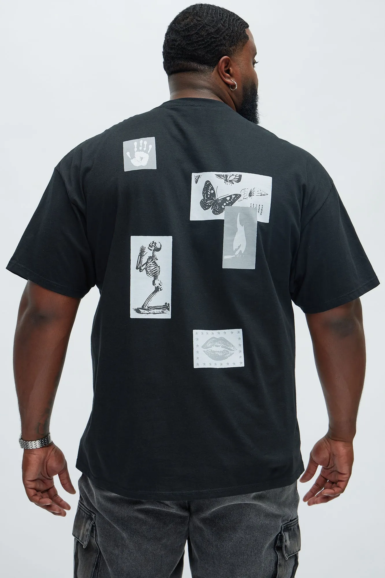 Art And Chaos Short Sleeve Tee - Black