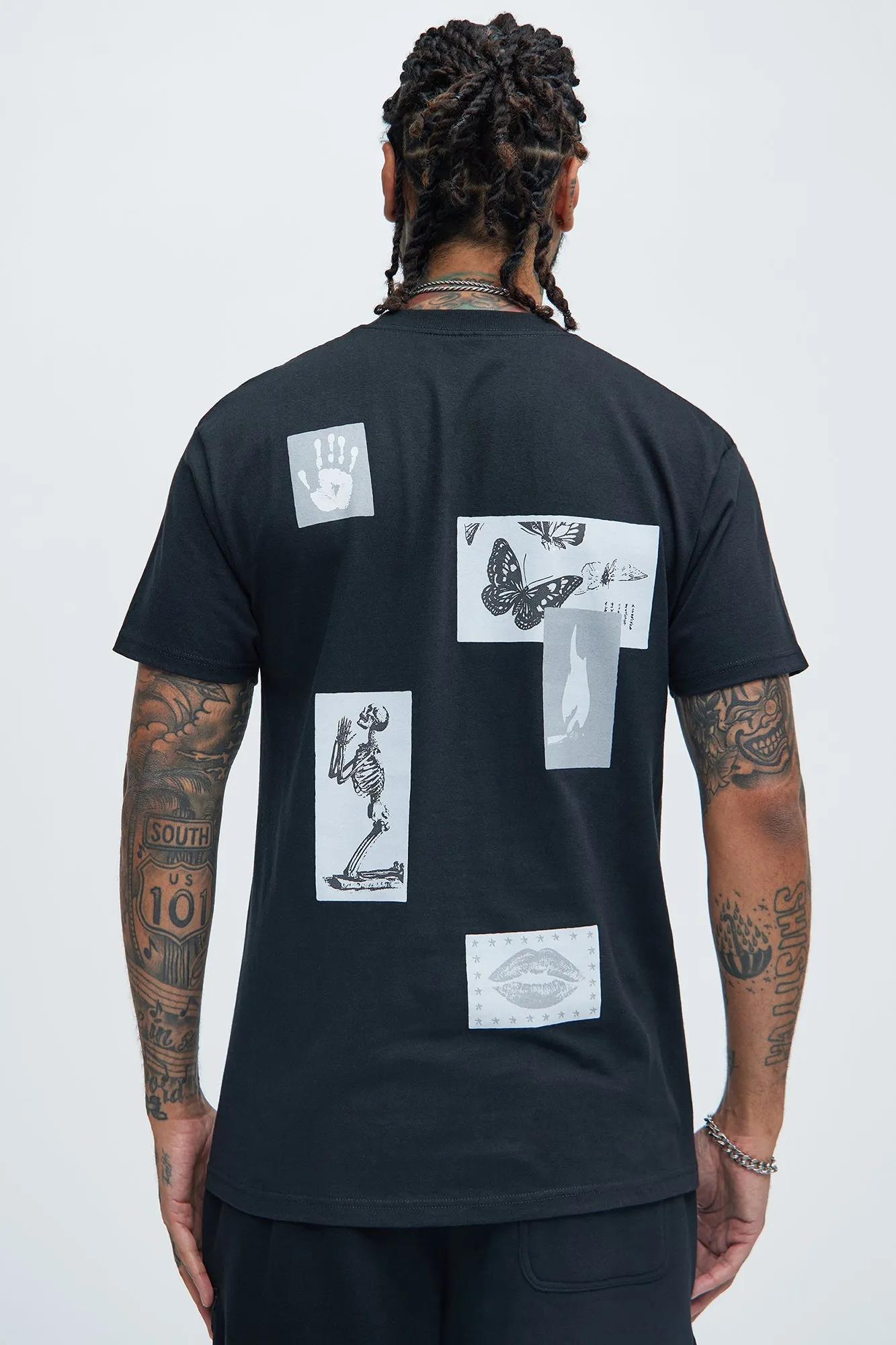 Art And Chaos Short Sleeve Tee - Black