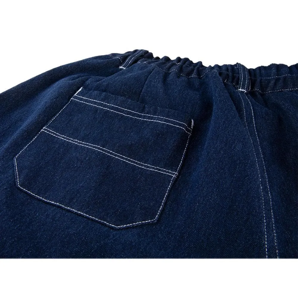 A[S]USL KIDS DENIM SIGNATURE PANTS-BLUE DENIM