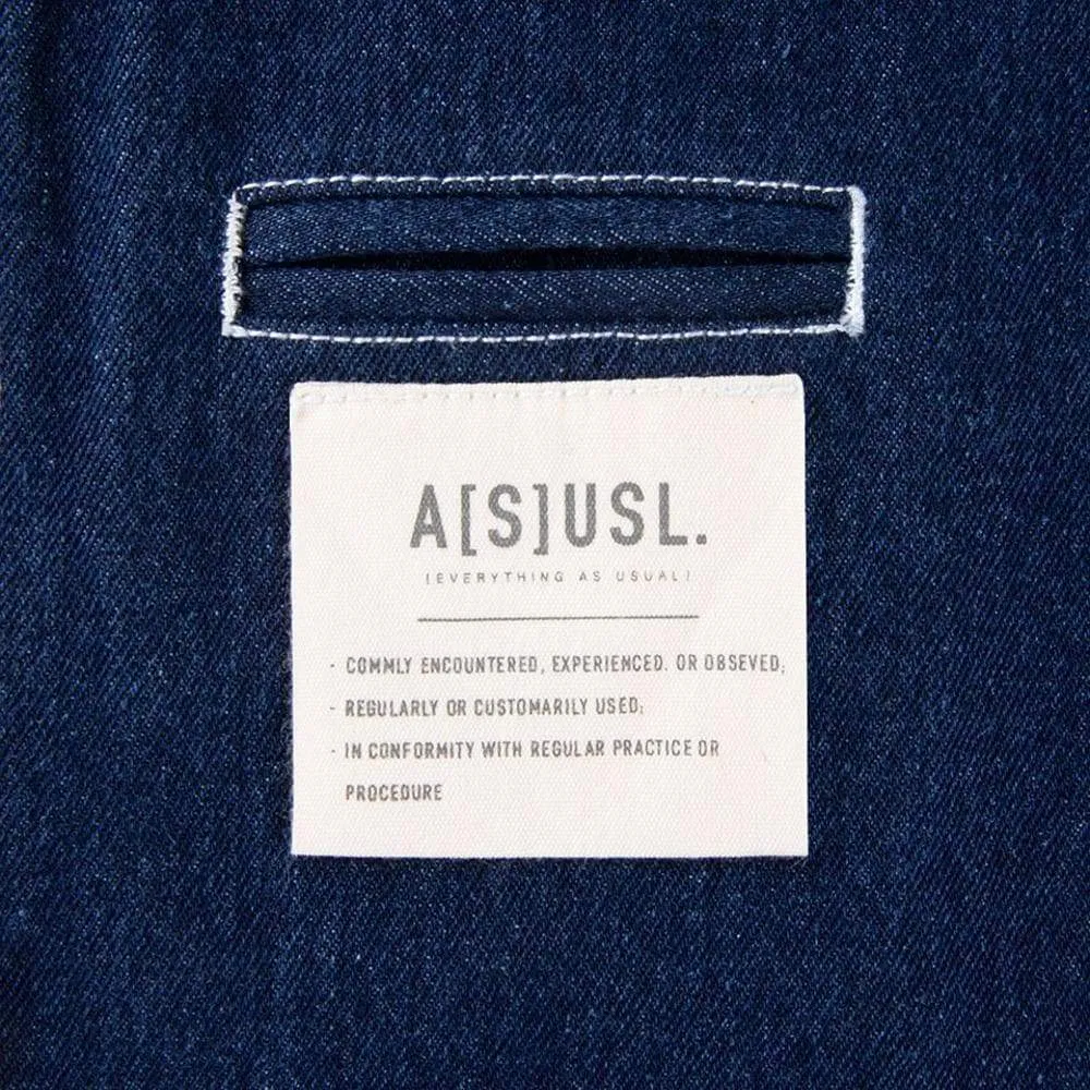 A[S]USL KIDS DENIM SIGNATURE PANTS-BLUE DENIM