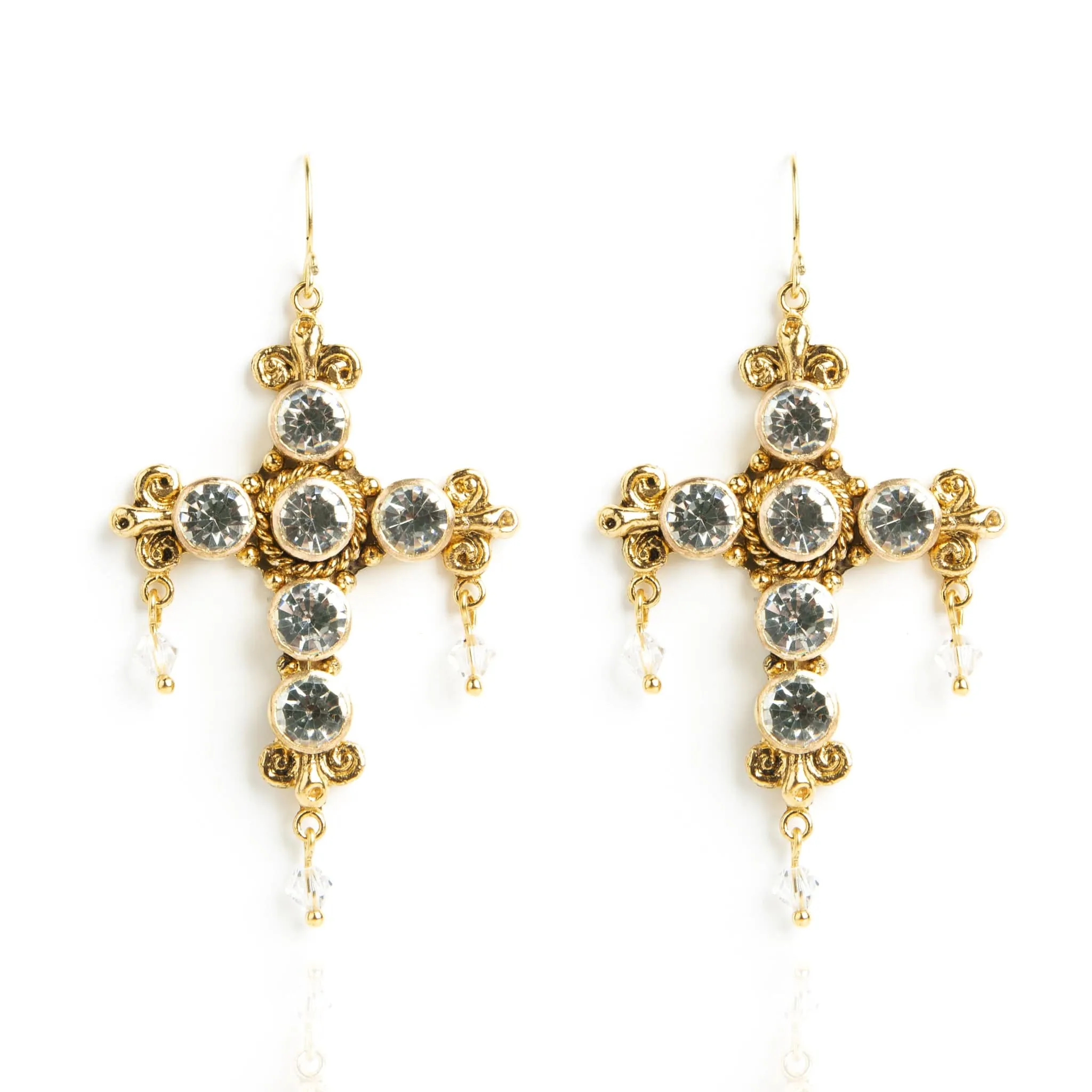 Audrey Earrings Crystal