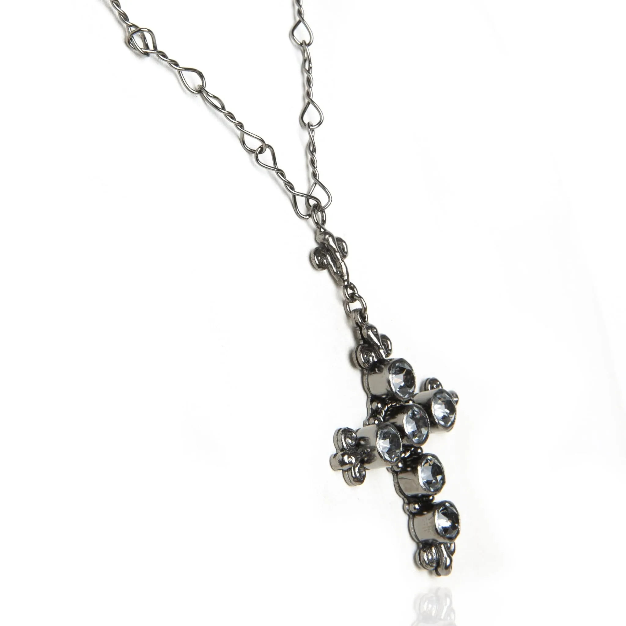 Audrey Necklace Crystal