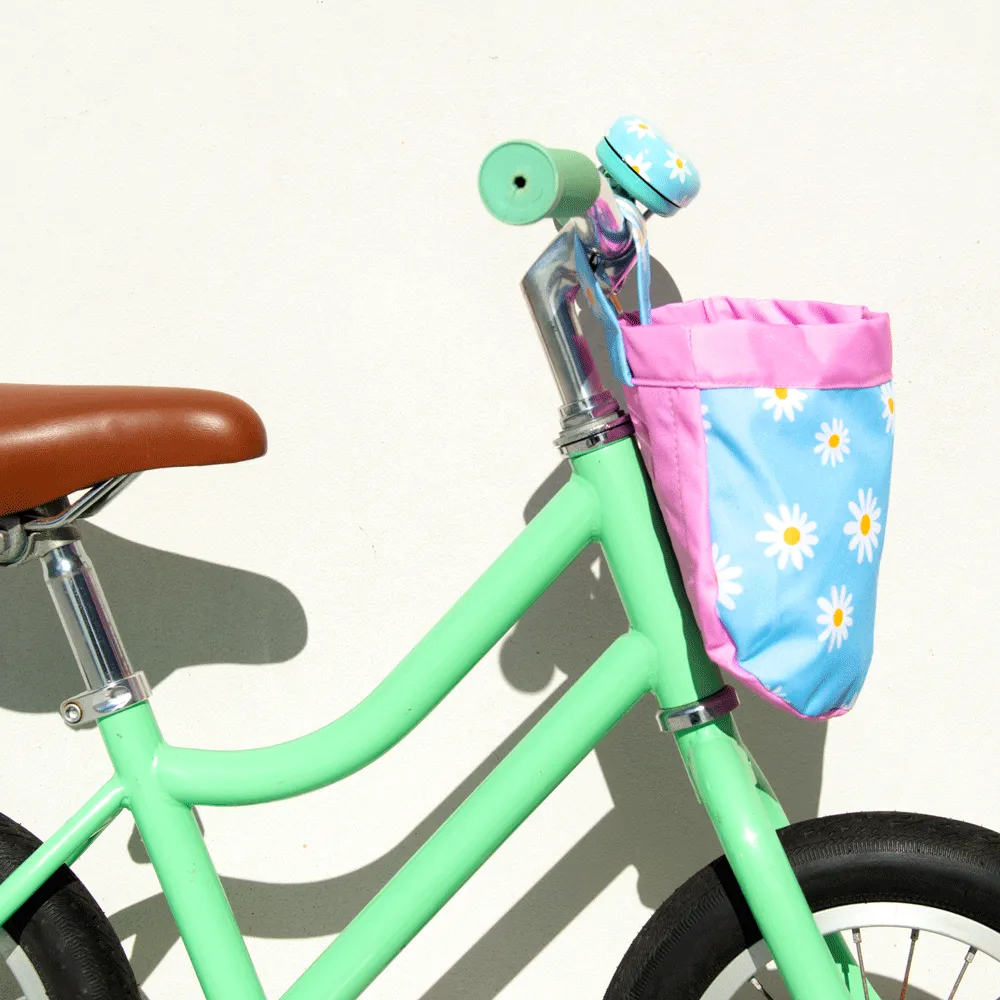 Beep Daisy Canvas Bike & Scooter Basket