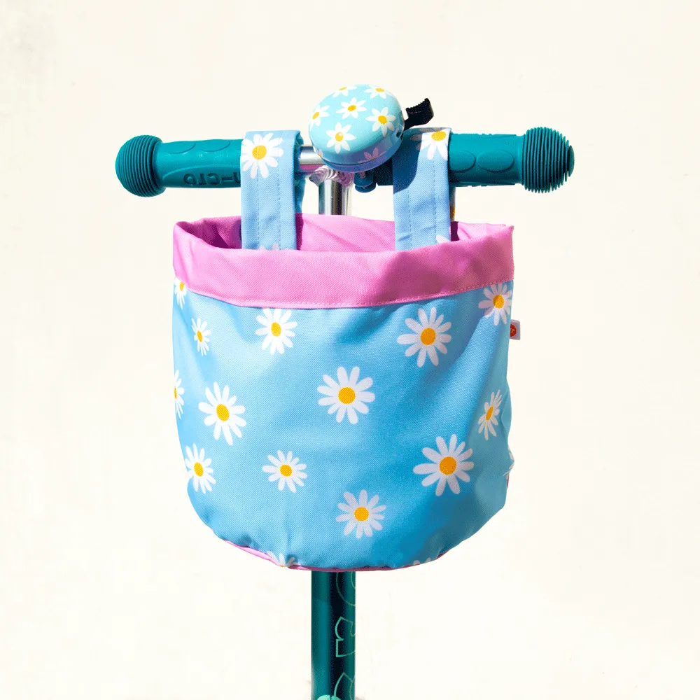 Beep Daisy Canvas Bike & Scooter Basket