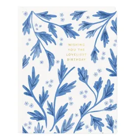 Birthday Vines Greeting Card