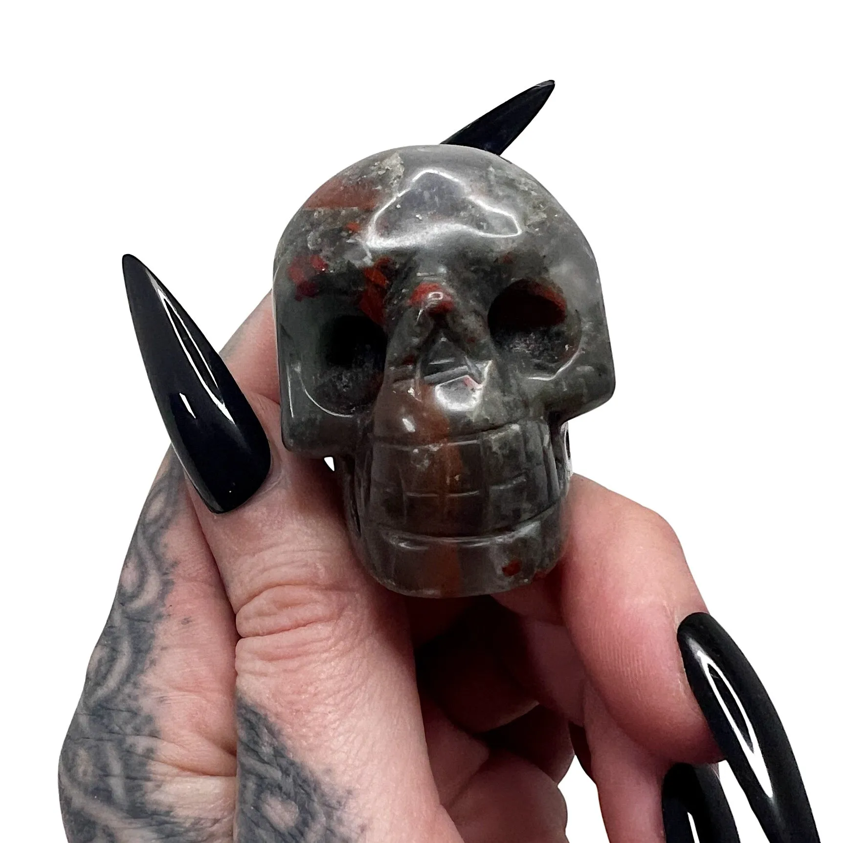 Bloodstone Skull (Personal Collection)