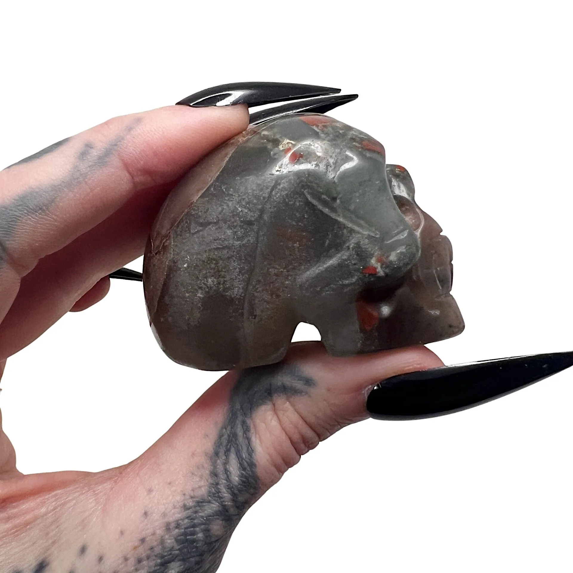 Bloodstone Skull (Personal Collection)