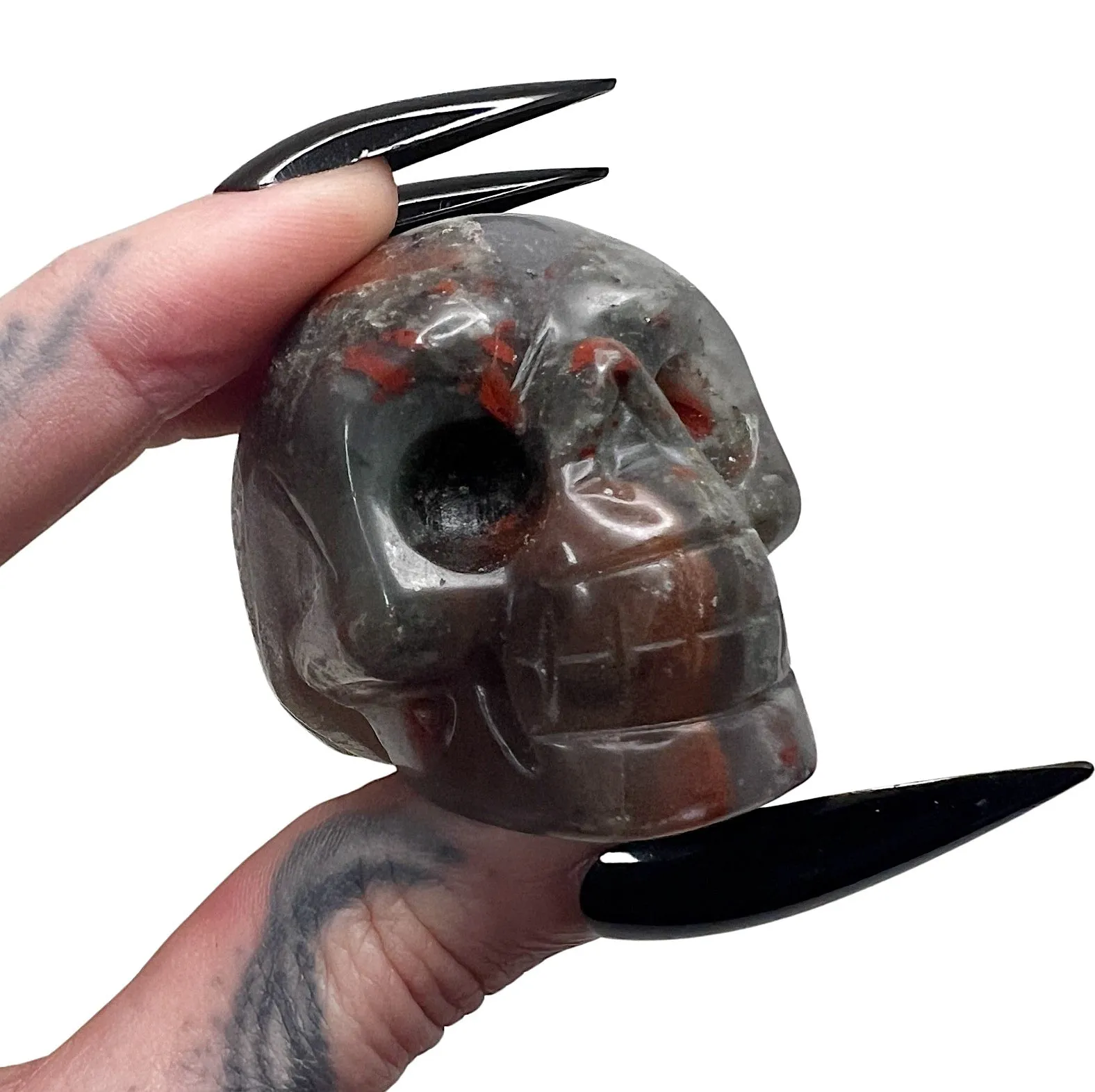 Bloodstone Skull (Personal Collection)