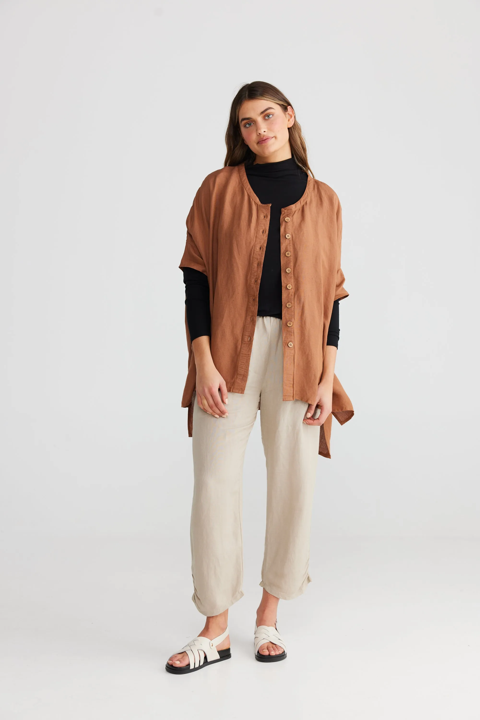 Borneo Overshirt - Terracotta