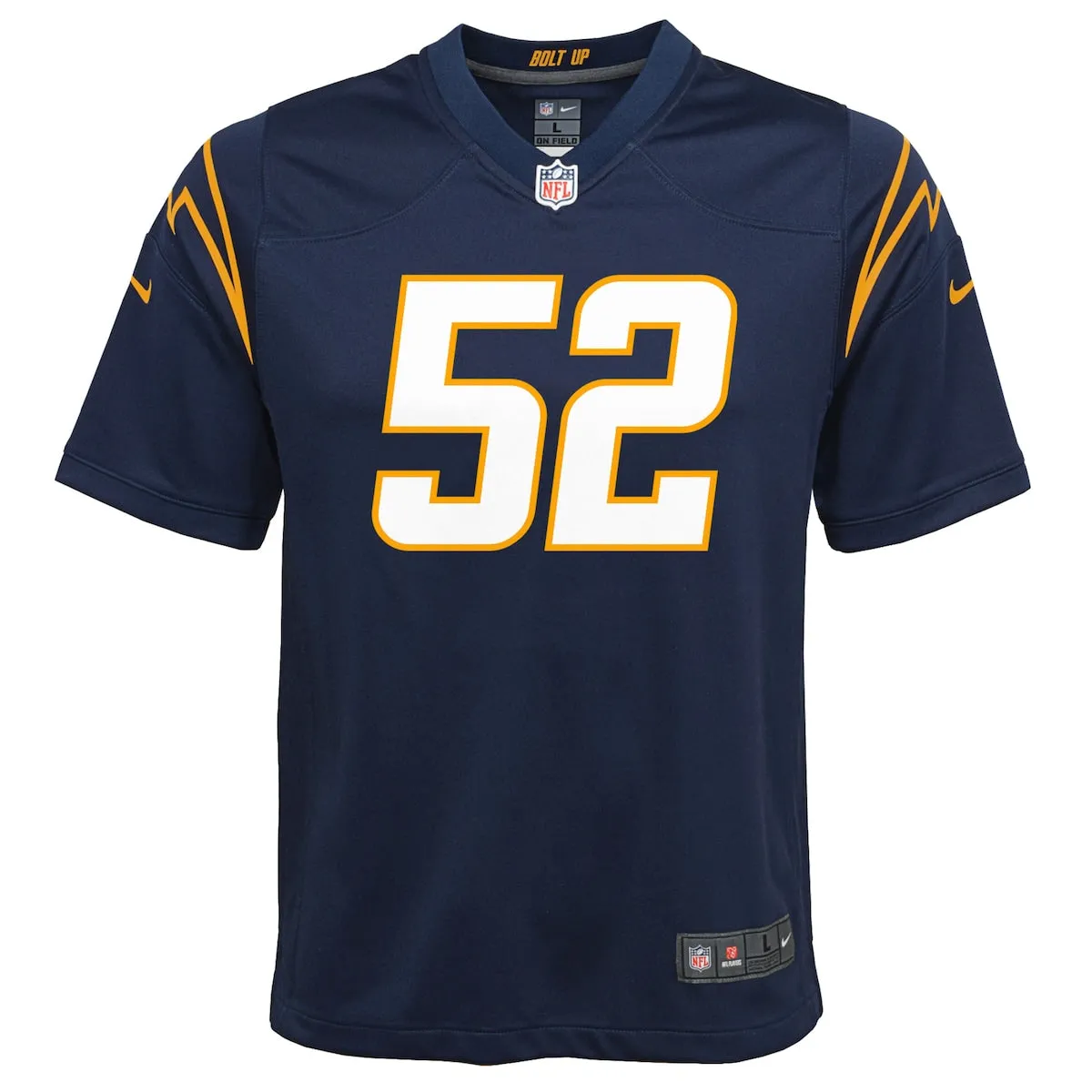 Boys' Grade School Khalil Mack Nike Chargers Game Jersey - Navy