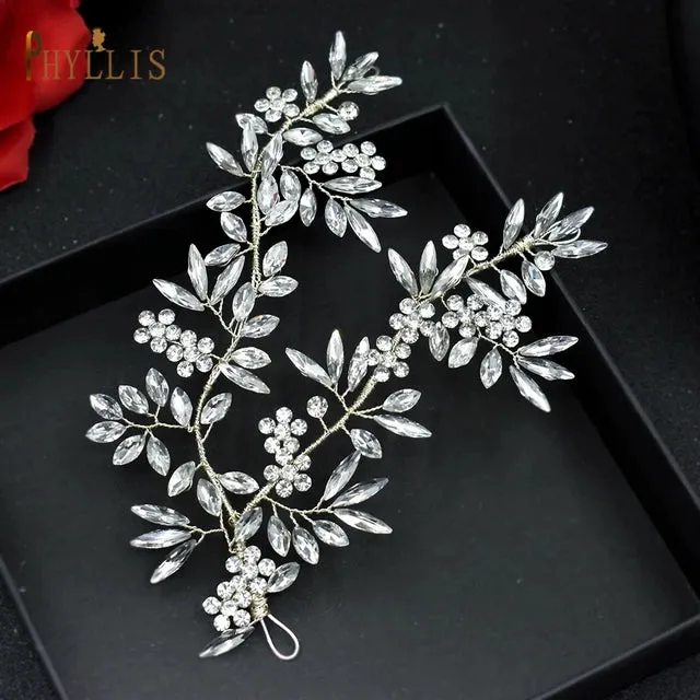 Bridal Tiaras for Wedding Headpieces Bride Hair Jewelry Gift Rhinestone Hair Piece Crystal Bridesmaid Headpiece Headwear - S469375168