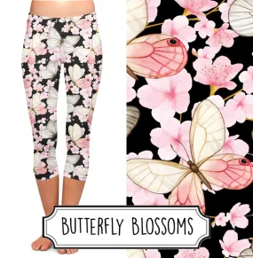 Butterfly Blossoms Capris