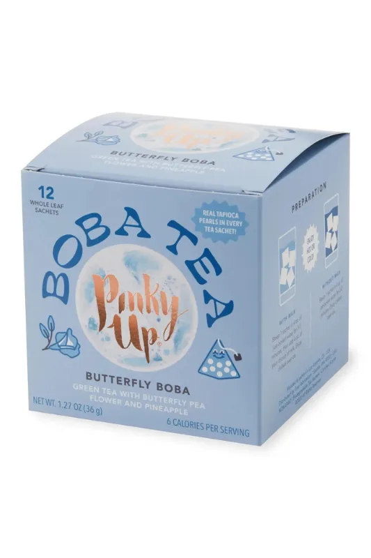 Butterfly Boba Tea In Sachets