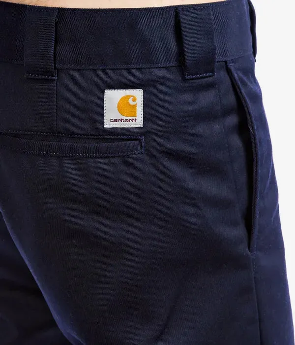 CARHARTT WIP Master Short Navy Rinsed