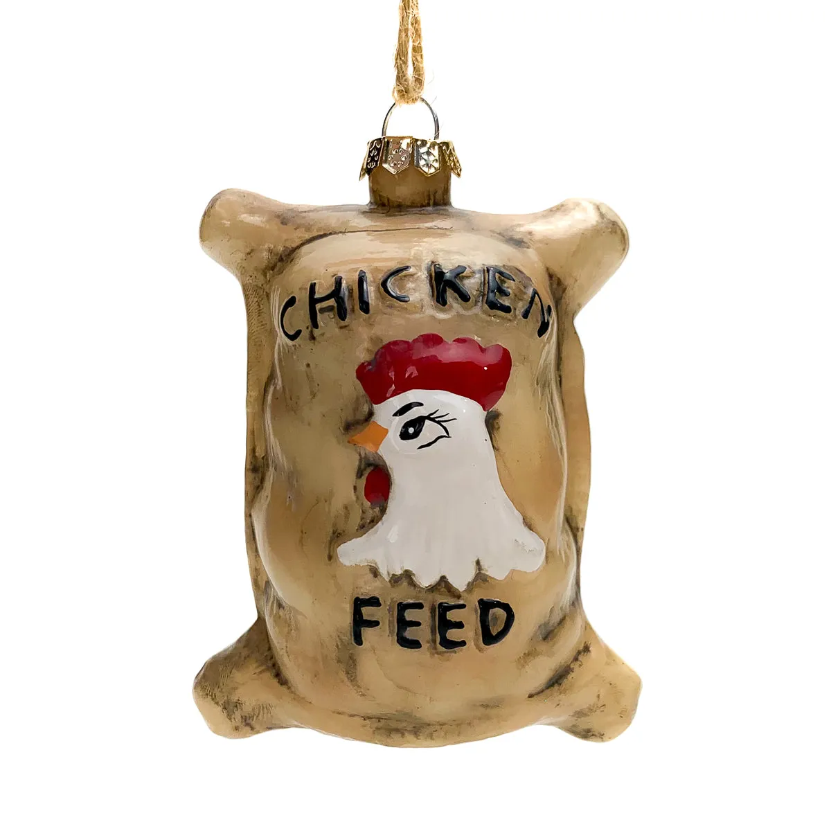 Chicken Feed Ornament