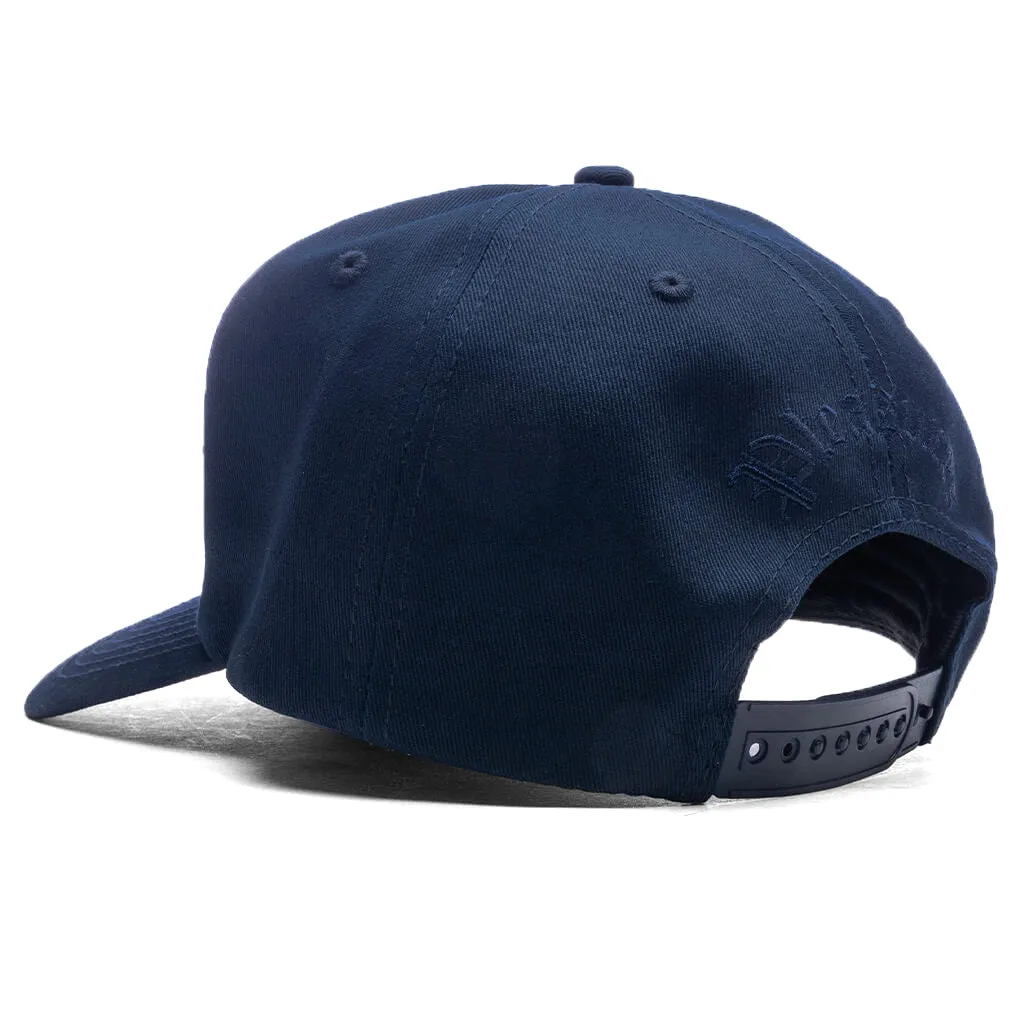 Chrome Snapback - Navy