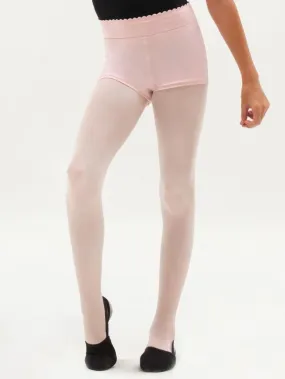 CLEARANCE Capezio Child Divine Dancer Scalloped Waistband Short - 11436C - 10-12 (Large) / Pink