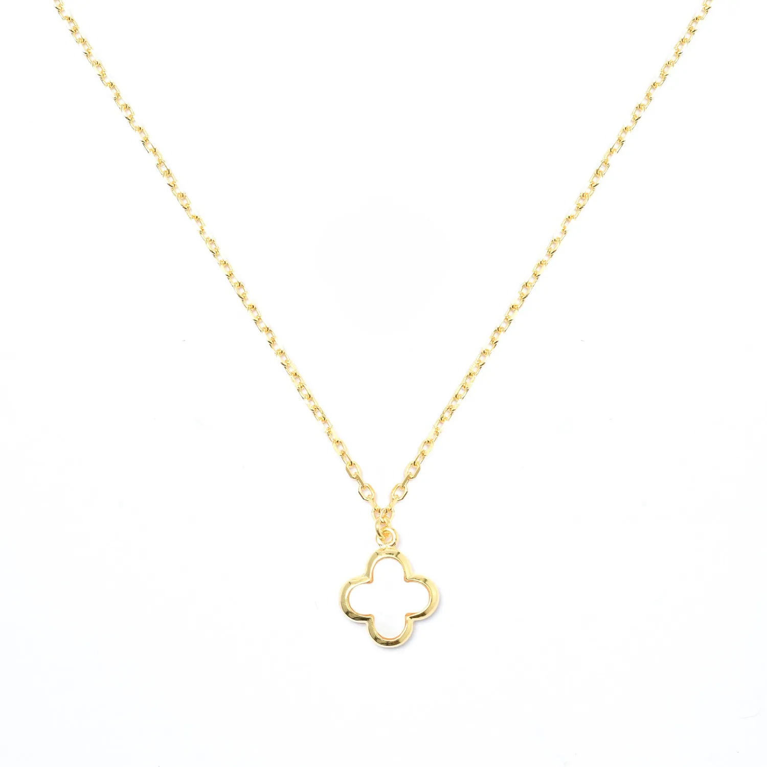 Clover Delicate Chain Necklace