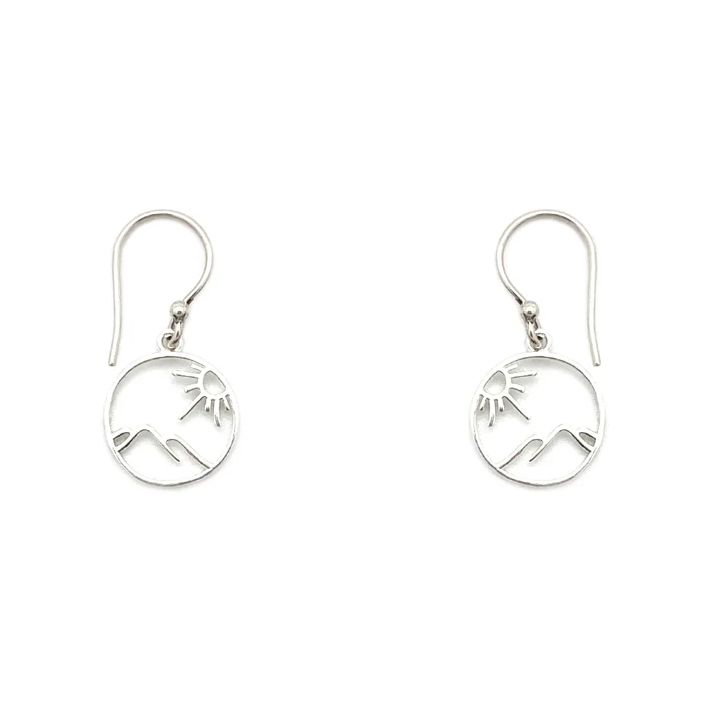 Contour Mountain Earrings