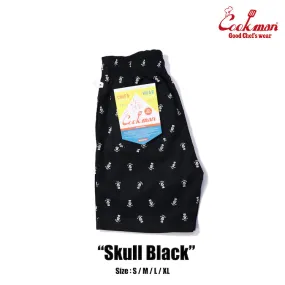 Cookman Chef Short Pants - Skull  : Black