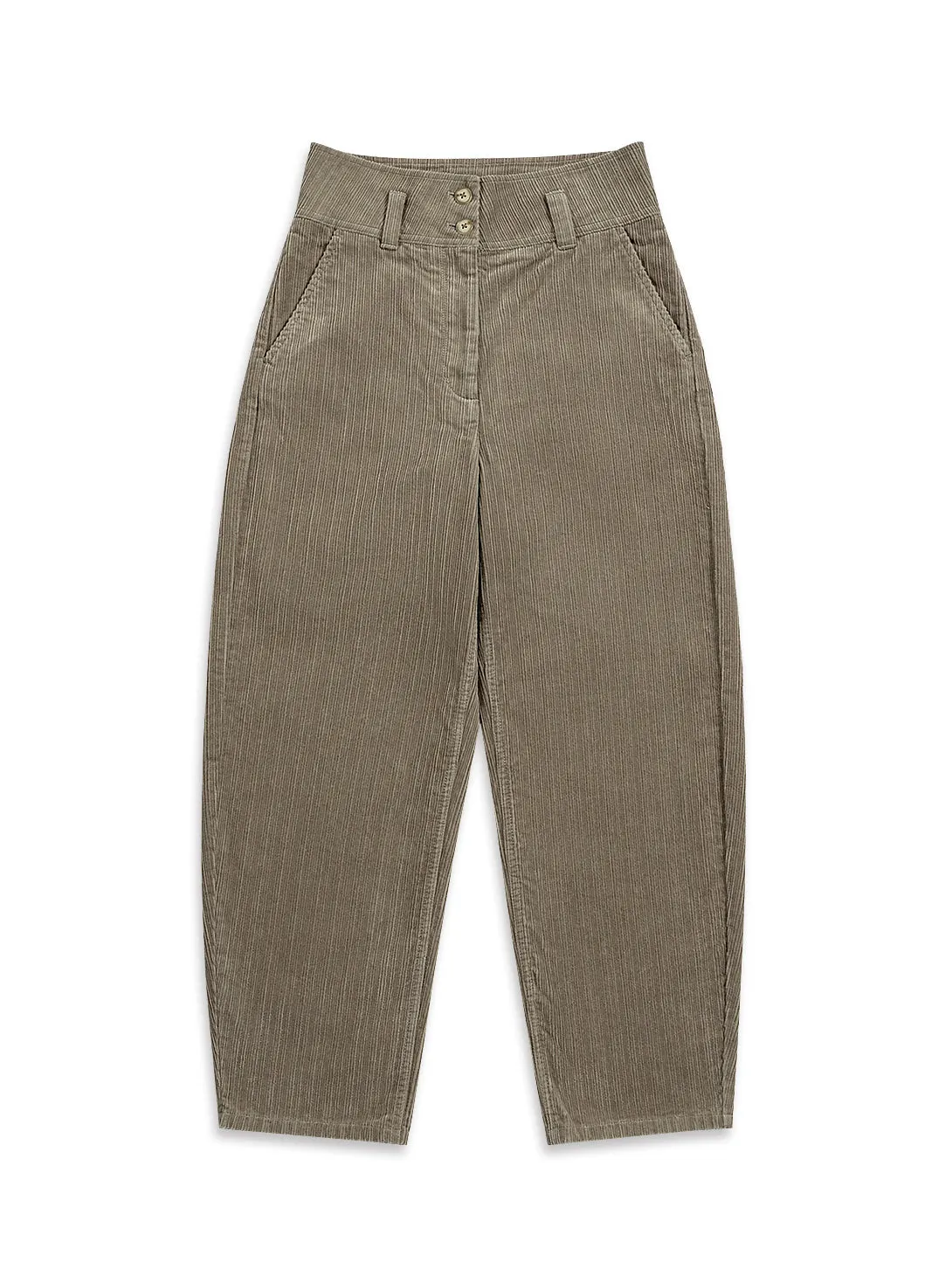 Cord Barrel Pants