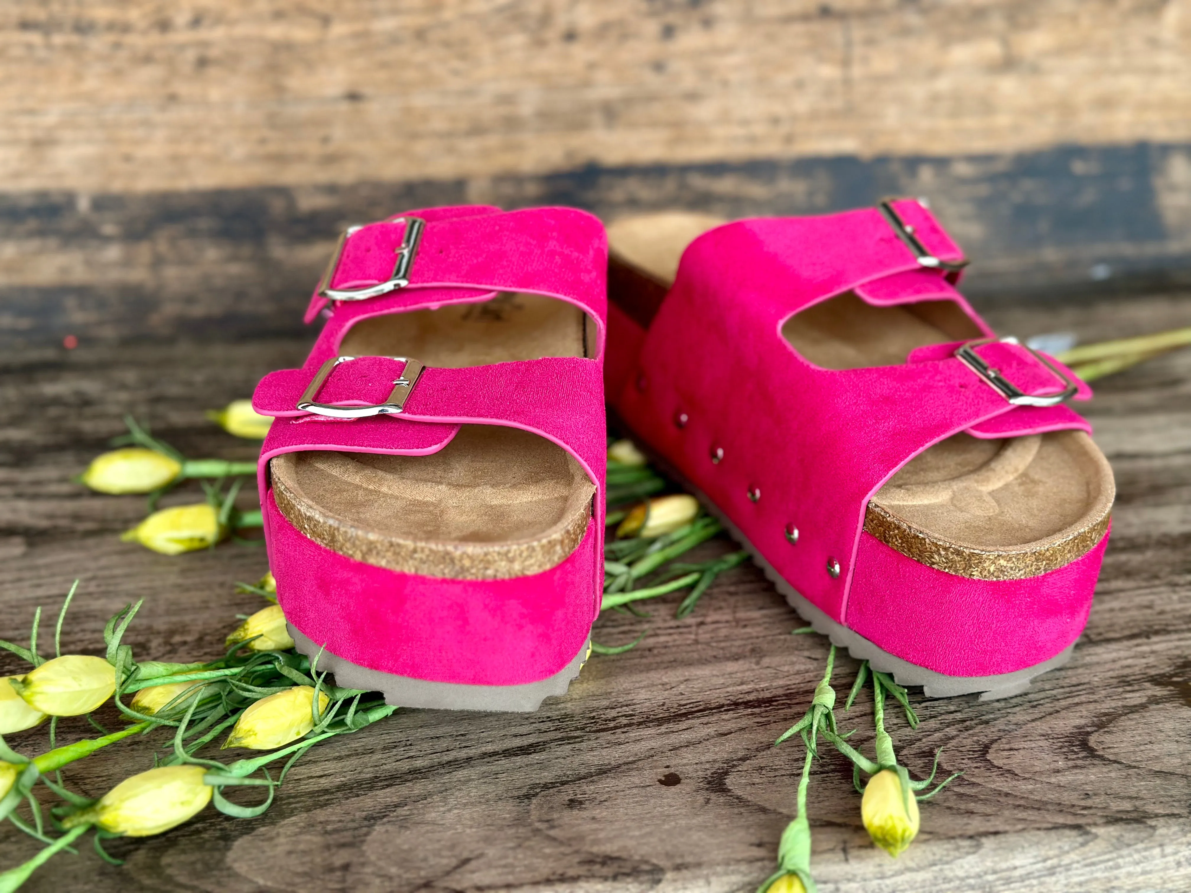 Corky's Fuchsia Wannabe Sandals