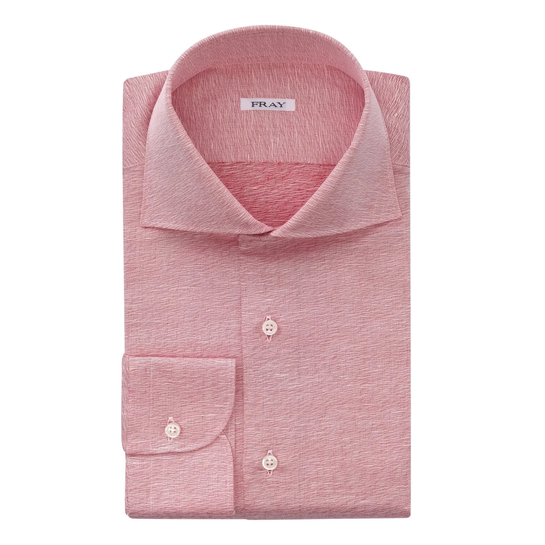 Cotton and Hemp-Blend Shirt in Pink