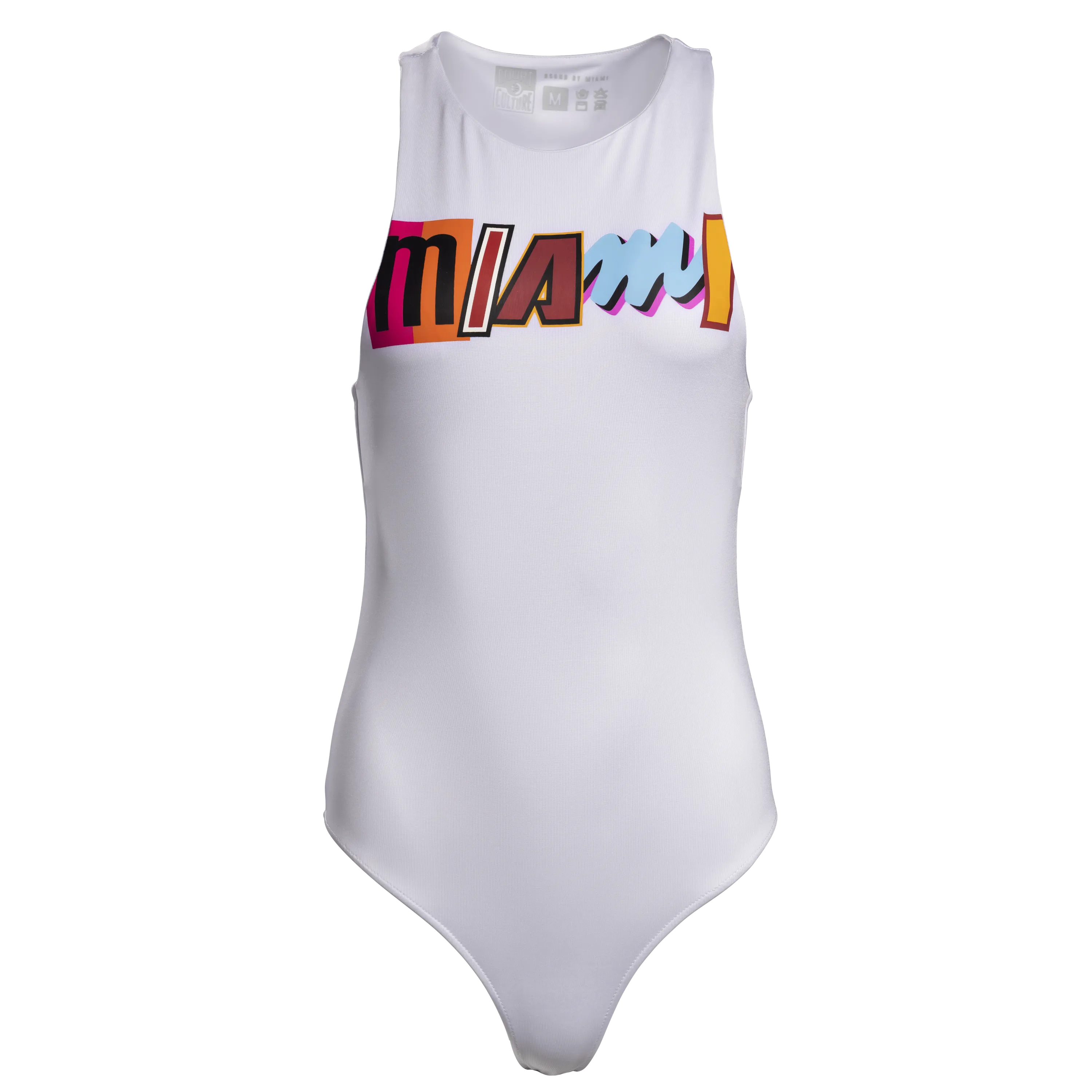 Court Culture Miami Mashup Vol. 2 White Bodysuit