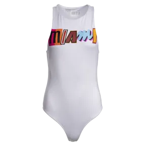 Court Culture Miami Mashup Vol. 2 White Bodysuit