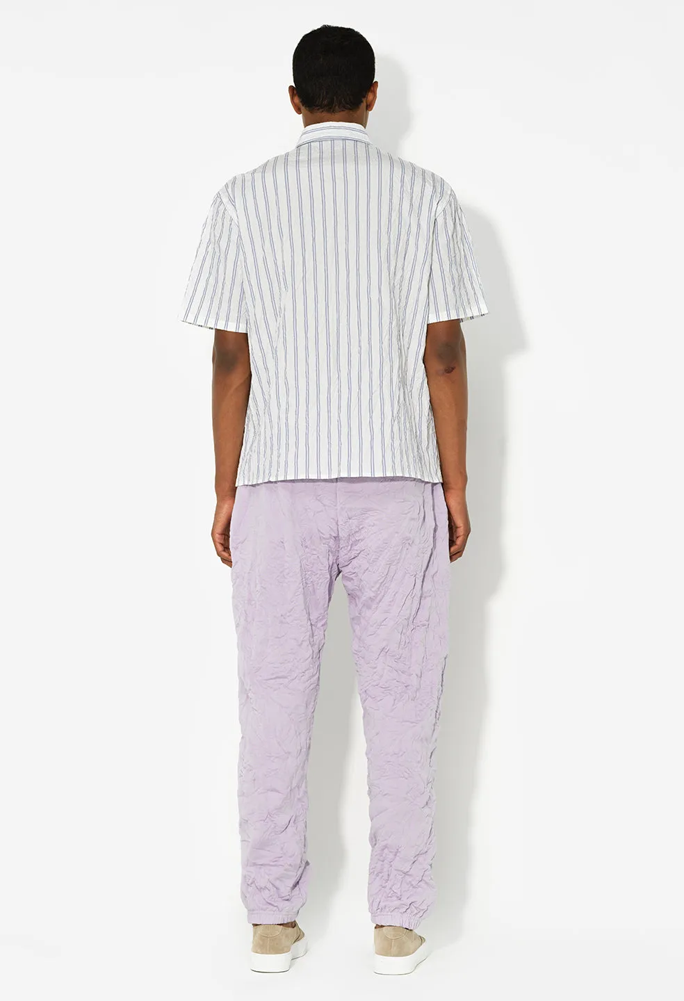 Crinkled Terry Sydney Sweats / Lavender