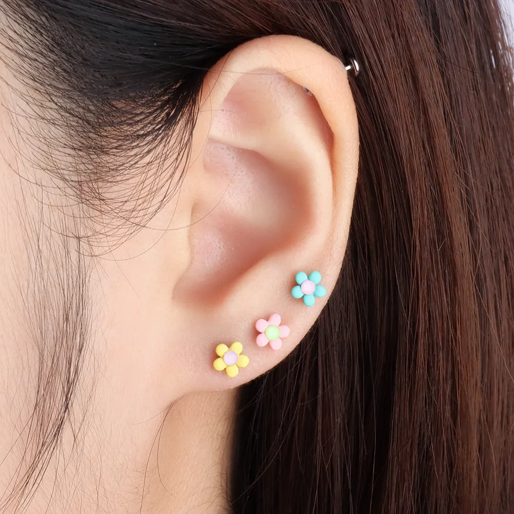 Cute Flower Stud