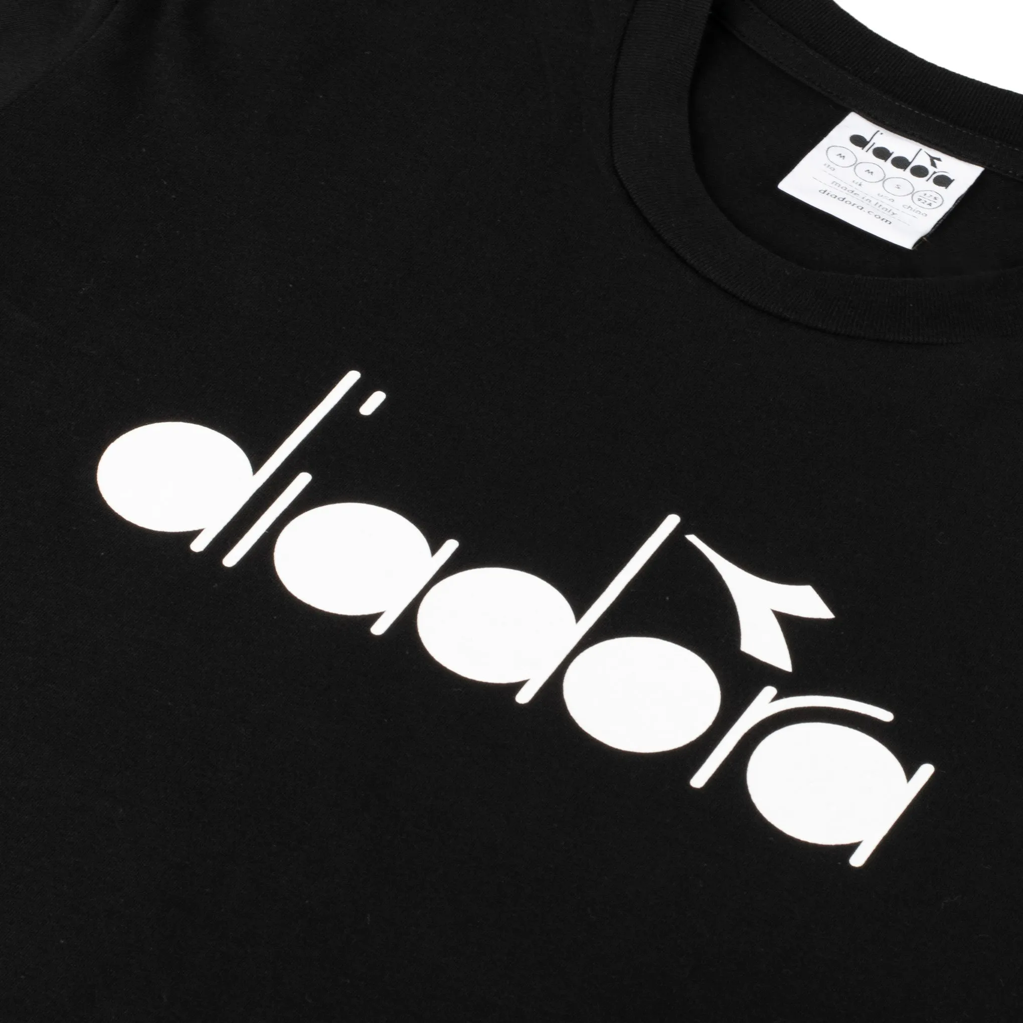 Diadora Logo T-Shirt Black