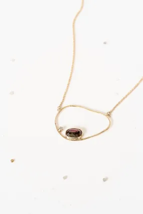 El Dorado Mirage Necklace with 1.36ct Tourmaline