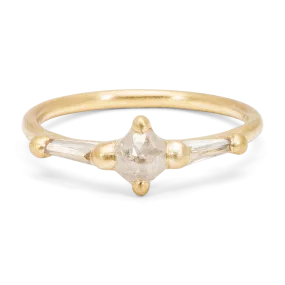 Extra Small Diamond Loire Ring - Size 4.5 - 11140