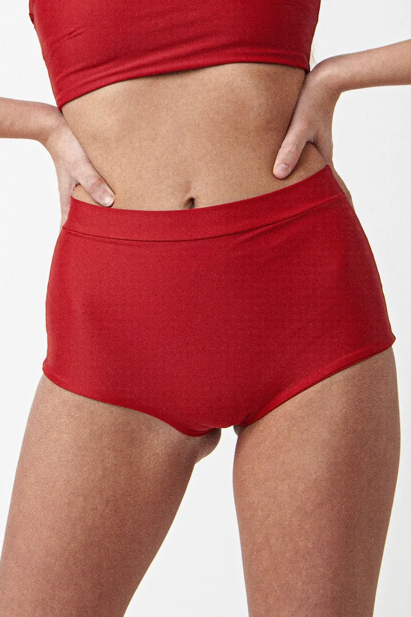 FANNA Basic Shorts - Red