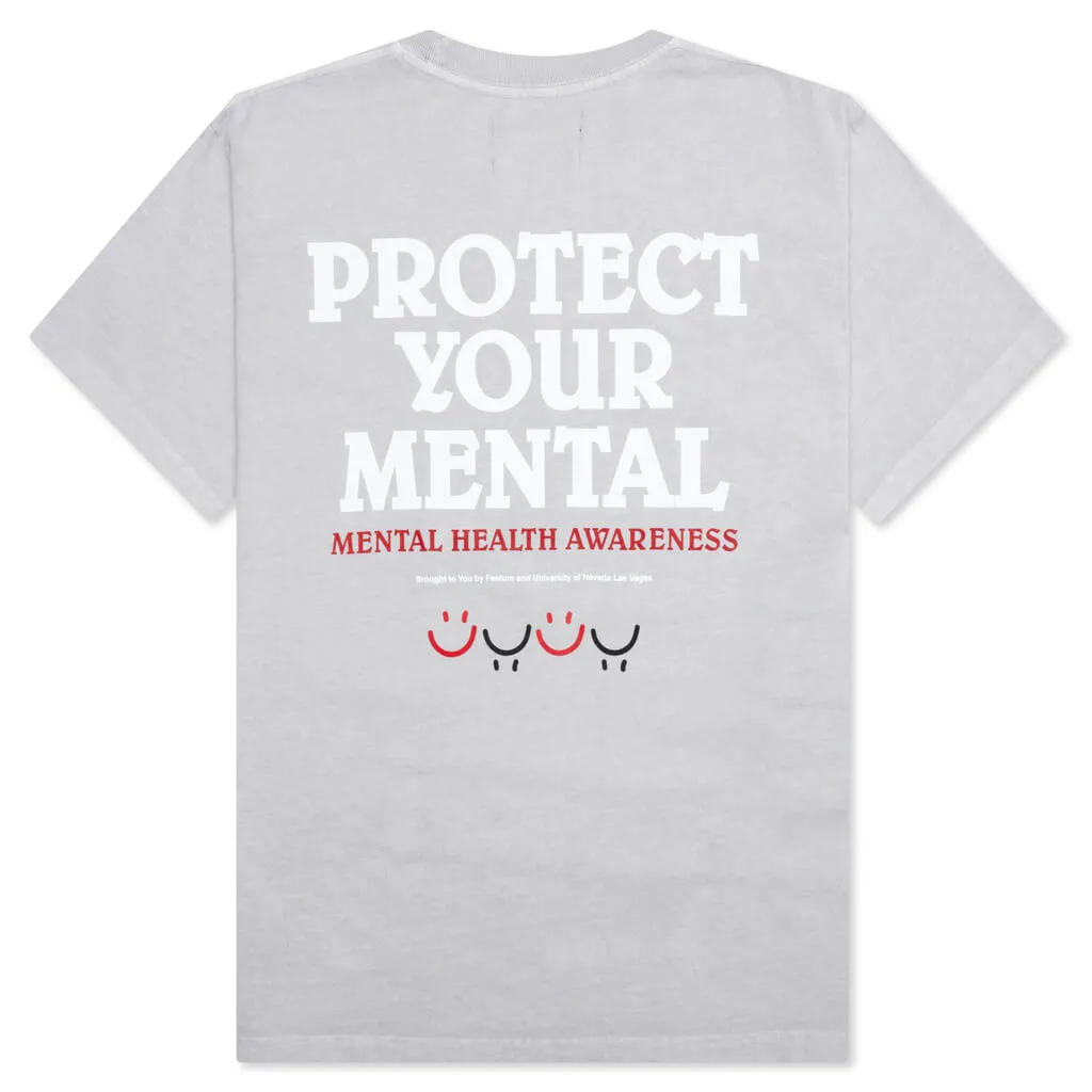 Feature x UNLV Protect Your Rebel Tee - Pigment Grey