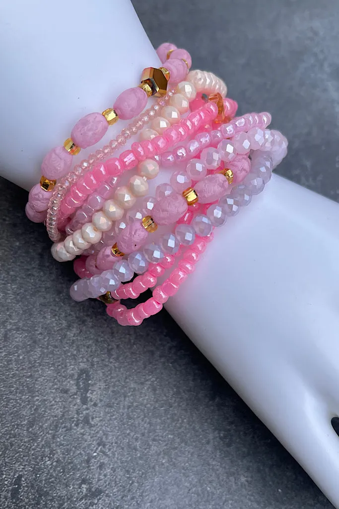 Fem Angel Stackable Bracelet Set