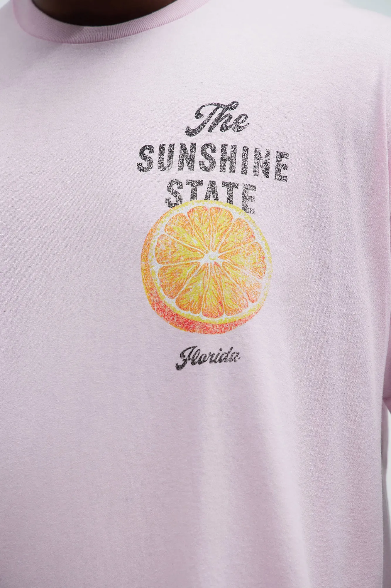 Florida The Sunshine State Short Sleeve Tee - Pink